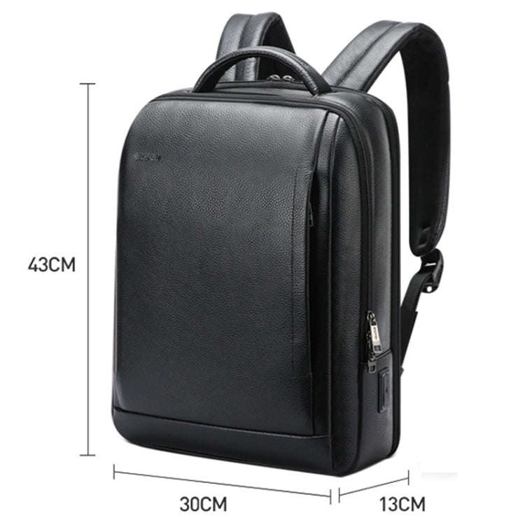 Bopai Large-Capacity Waterproof Business Laptop Backpack With USB+Type-C Port, Color: Ultimate Ve...