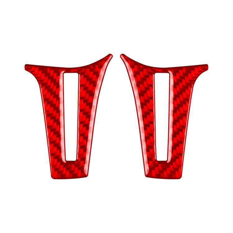 For Mercedes-Benz G-Class W463 2pcs /Set Steering Wheel Sticker(Red)