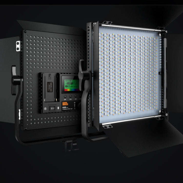 Pixel K80 RGB 45W 2600-10000K 552 LEDs Photography Fill Light Panel Lamp With LCD Display,US Plug...