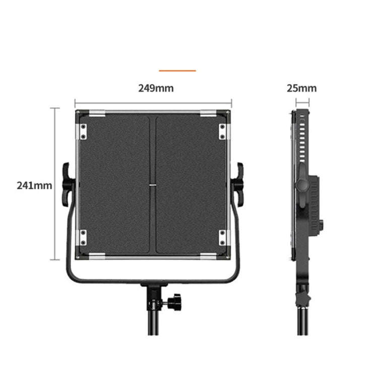 Pixel K80 RGB 45W 2600-10000K 552 LEDs Photography Fill Light Panel Lamp With LCD Display,US Plug...