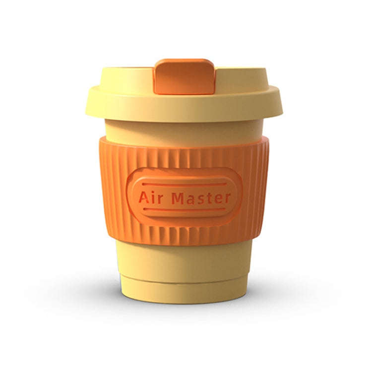 BEN.JACK Coffee Cup Car Perfume Air Conditioner Air Outlet Aromatherapy Ornaments(Light Yellow+Ye...