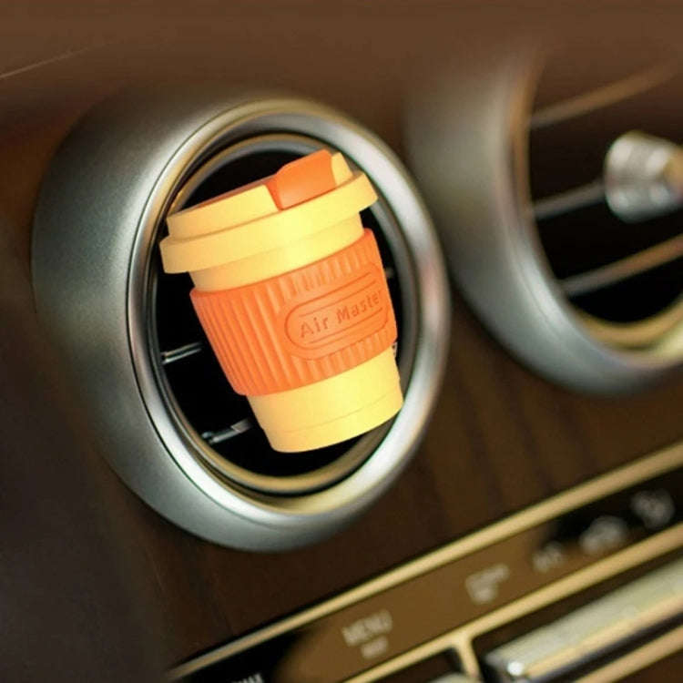 BEN.JACK Coffee Cup Car Perfume Air Conditioner Air Outlet Aromatherapy Ornaments(Dark Night Gree...