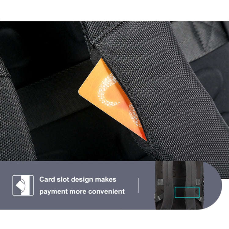 Bopai 751-006641A Large Capacity Anti-theft Waterproof Laptop Business Backpack(Black)