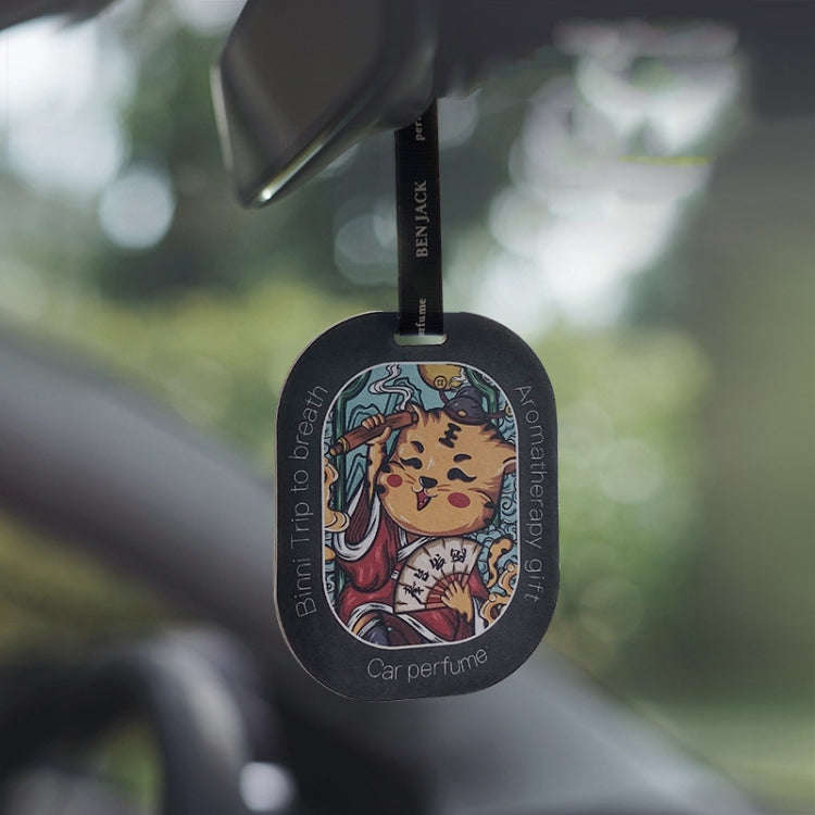 BEN.JACK Car Deodorant Tablet Pendant Long-Lasting Light Fragrance(Random Fragrance Delivery)