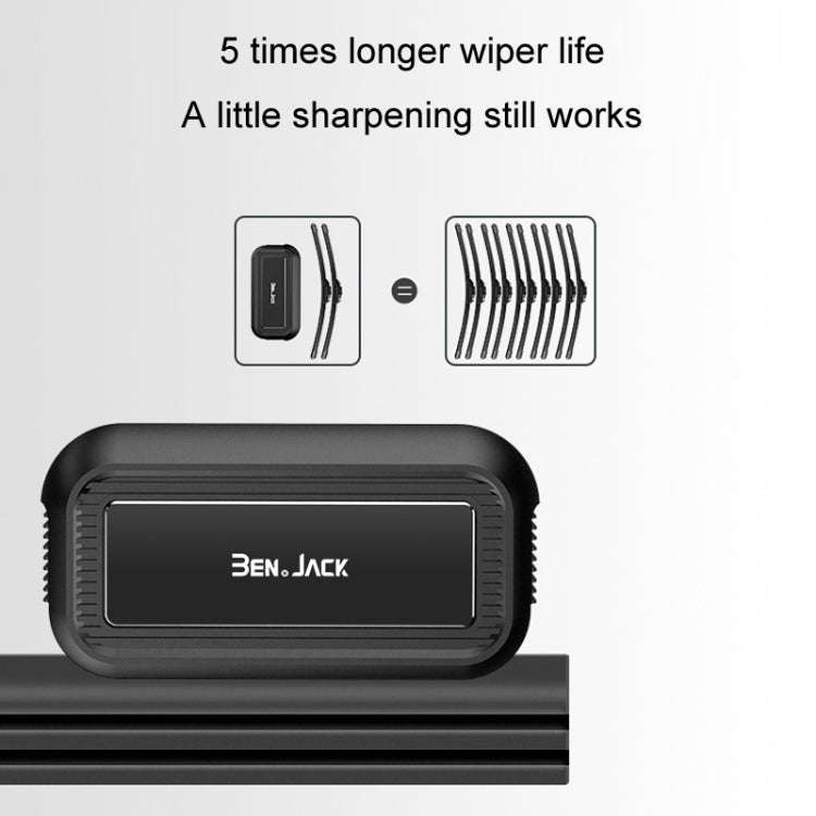 BEN.JACK Car Boneless Wiper Strip Modification Repair Device(Black)