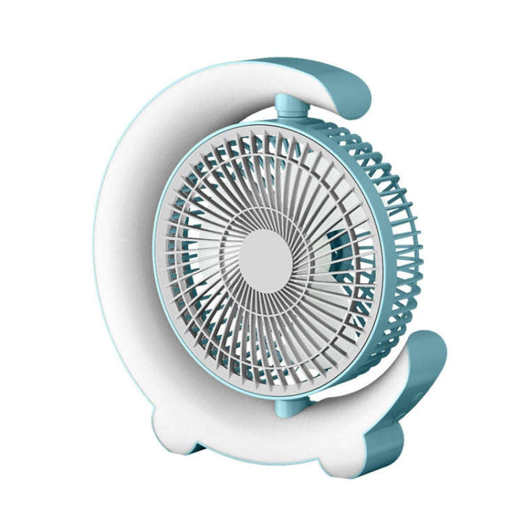 F11 USB Charging Cool Marquee Desktop Portable Fan(Sky Blue)