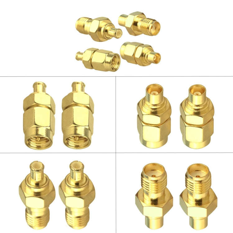 SMA Female To MCX Female High Frequency Coaxial Connector Antenna Rotating Joint