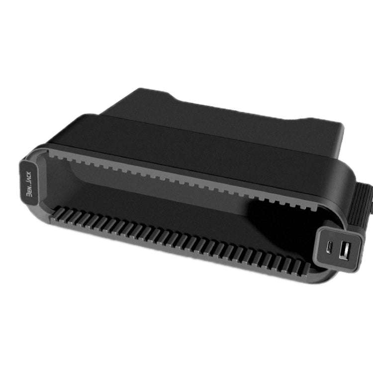 BEN.JACK Multifunctional Car Seat Gap Storage Box(Black)