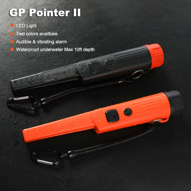 Mini Waterproof Handheld Metal Positioning Rod Detector(Black)