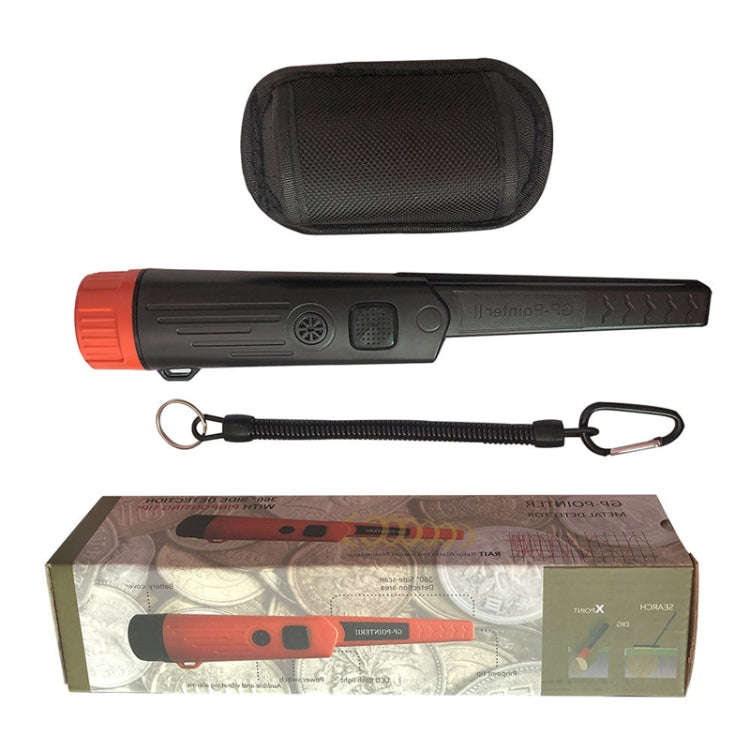 Mini Waterproof Handheld Metal Positioning Rod Detector(Black)