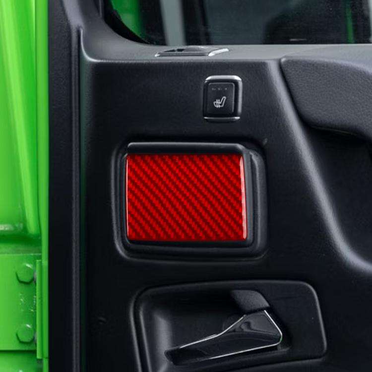 For Mercedes-Benz G-Class W463 2pcs /Set Rear Door Ashtray Sticker(Red)