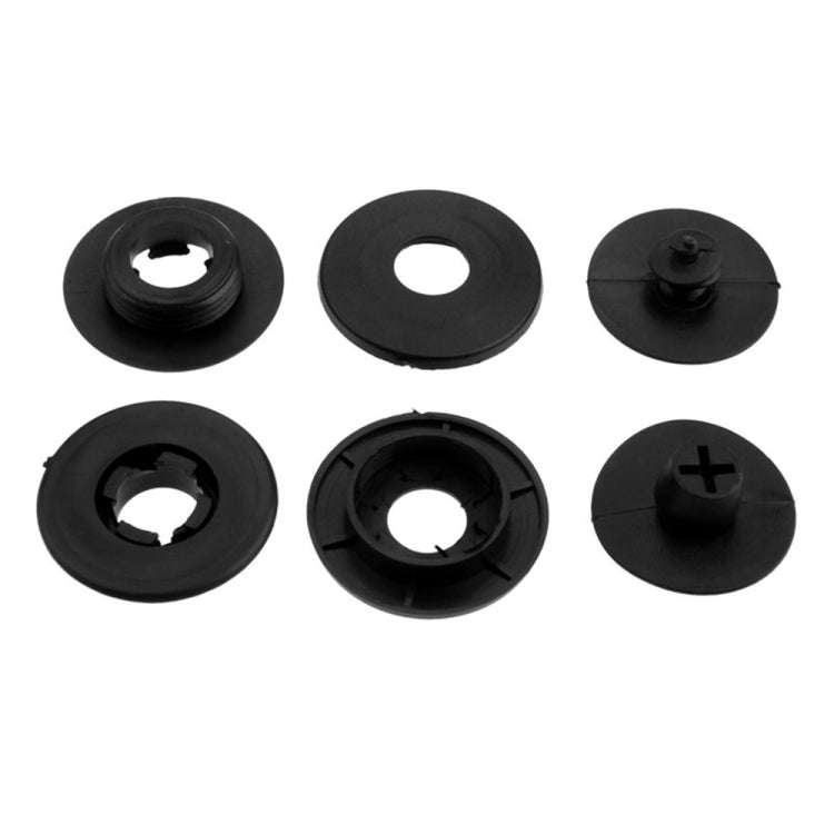 10pcs 10pcs Double-layer Foot Pad Plastic Fixing Buckle