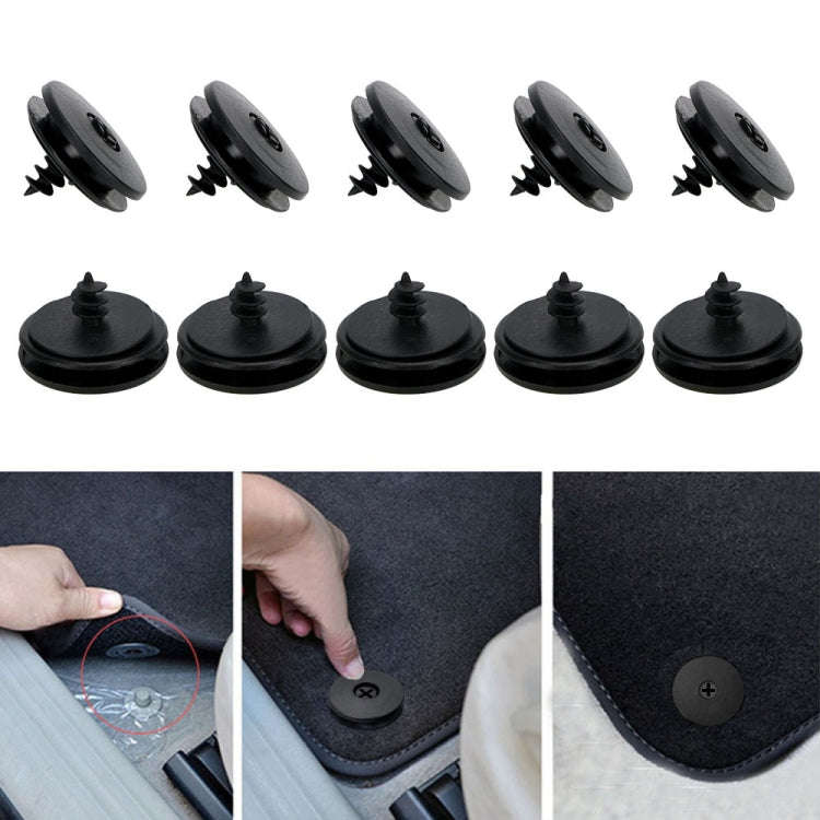 10pcs 10pcs Double-layer Foot Pad Plastic Fixing Buckle