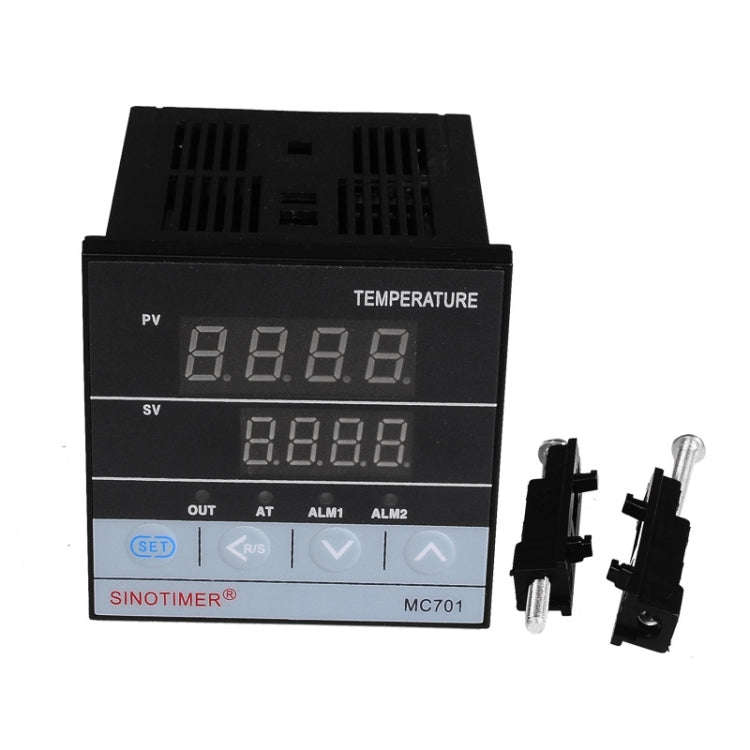SINOTIMER MC701 Universal Input Short Case PID Intelligent Temperature Controller Meter Heating C...