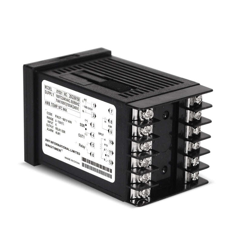 SINOTIMER XY501 Short Shell Intelligent PID Temperature Control Instrument Heating Refrigeration ...