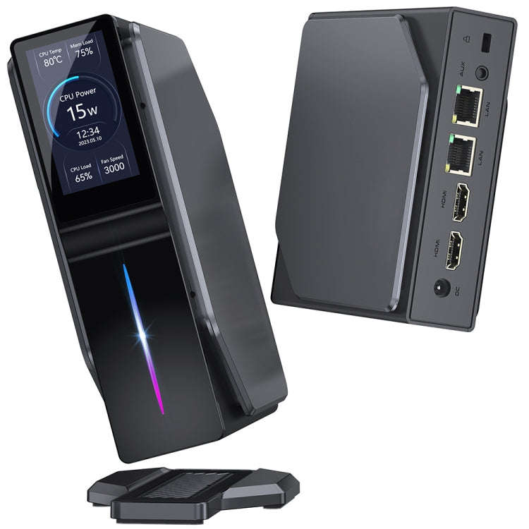 S1 Intel Alder Lake N150 WIFI 6+BT4.2 Office Home Mini PC Win11 DDR4 3200MHz, Spec: 8G+128G EU Plug