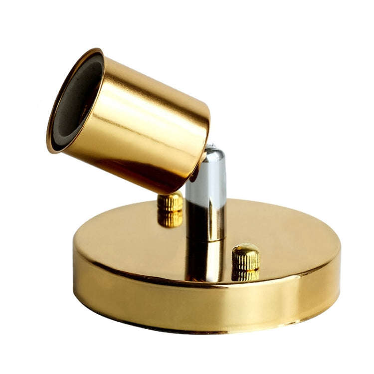 E27 Screw Mount Metal Retro Universal Lampholder Lamp Fittings, Color: Golden
