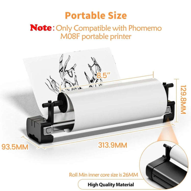 Phomemo M08F Printer Holder For A4 Rolls Thermal Paper