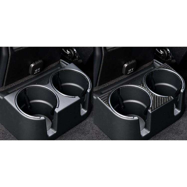 For Mercedes-Benz G-Class W463 3pcs /Set Rear Drain Cup Holder Sticker(Black)