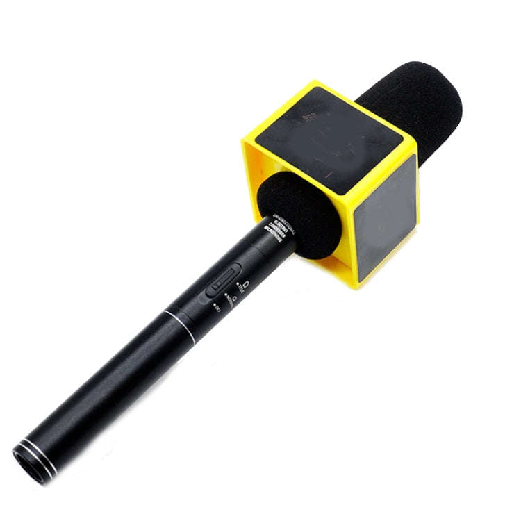 Interview Microphone Logo Flag Station, Spec: Triangular Black
