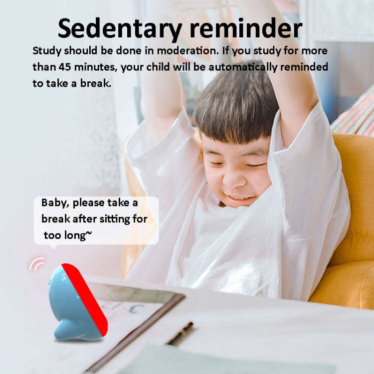 Multifunctional Alarm Clock Time Management Sitting Correction Reminder(White)