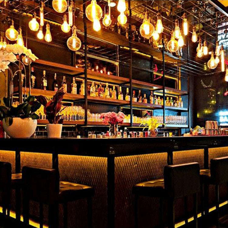 4pcs /Box A60 LED Antique Lamp Vintage Decorative Illumination Light Bulb, Power: 220V 40W(Tip Gold)