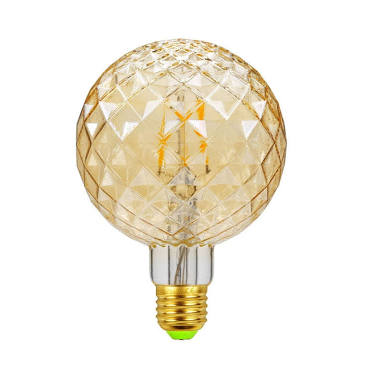 E27 Screw Port LED Vintage Light Shaped Decorative Illumination Bulb, Style: G95 Inner Pineapple ...