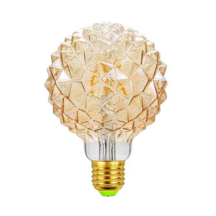 E27 Screw Port LED Vintage Light Shaped Decorative Illumination Bulb, Style: G95 Outer Pineapple ...
