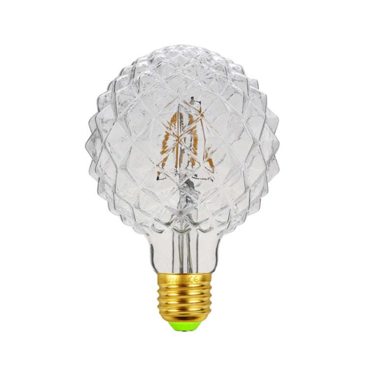 E27 Screw Port LED Vintage Light Shaped Decorative Illumination Bulb, Style: G95 Outer Pineapple ...