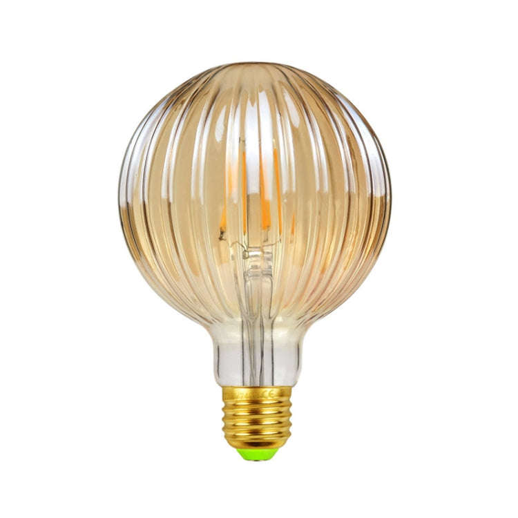 E27 Screw Port LED Vintage Light Shaped Decorative Illumination Bulb, Style: G95 Watermelon Gold(...