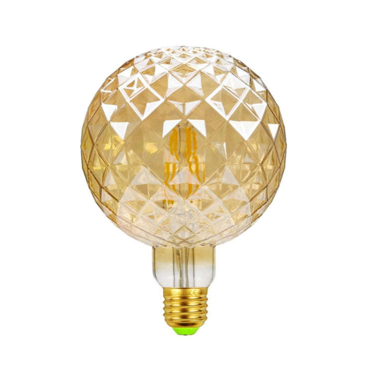 E27 Screw Port LED Vintage Light Shaped Decorative Illumination Bulb, Style: G125 Inner Pineapple...