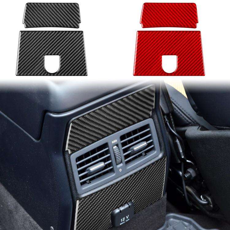 For Mercedes-Benz G-Class W463 2pcs /Set Rear Center Decoration Sticker(Black)