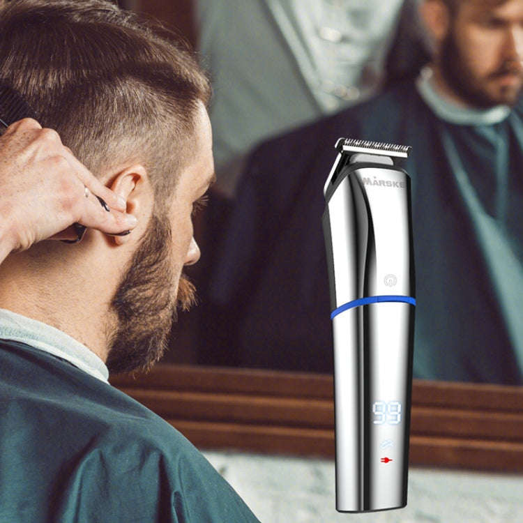 MARSKE 6 In 1 Hair Clipper Grooming Set Rechargeable Razor Carving Nose Hair Trimmer US Plug
