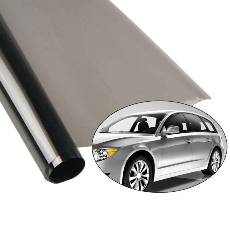 50cm x 3m Car Glass Sun Protection Heat Insulation Solar Translucent Film, Transmittance: 1 Percent