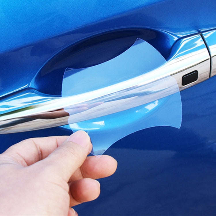 2sets Car Transparent Handle Protection Film(5pcs /sets)