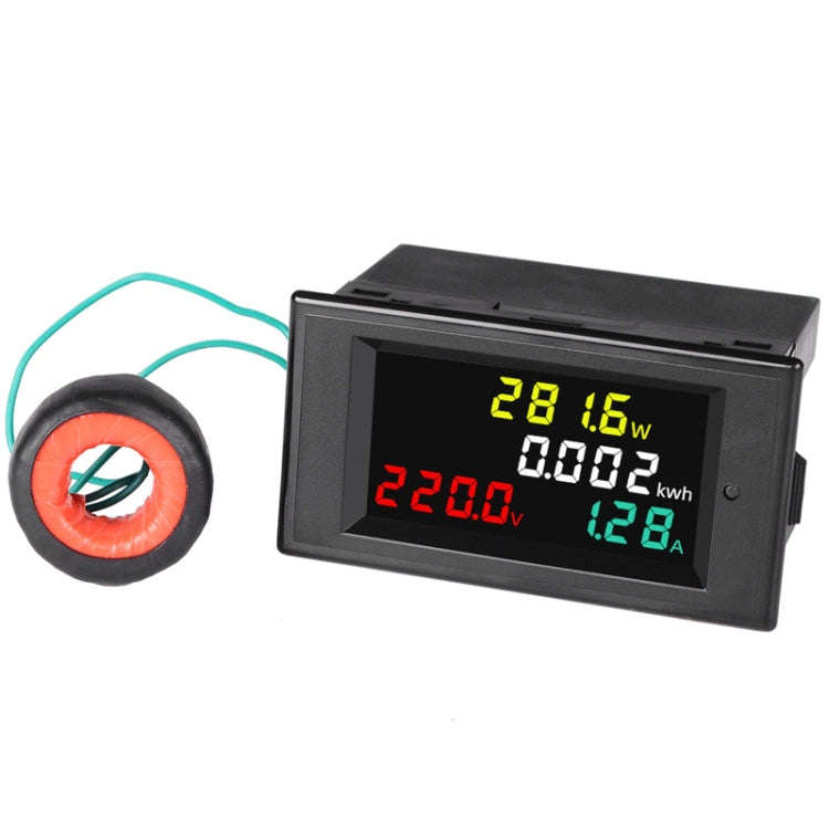 SINOTIMER SPM002 Liquid Crystals AC Digital Voltage And Current Meter Power Monitor, Specificatio...