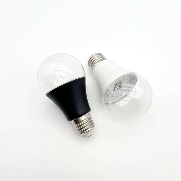 2pcs /Pack 9W E27 LED Purple Light UV Bulbs Ambient Light(White)