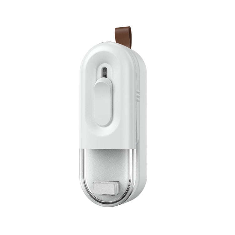 Food Packaging Sealer 2 In 1 Magnetic Mini Handheld Vacuum Sealer Machine With Cutter(White)