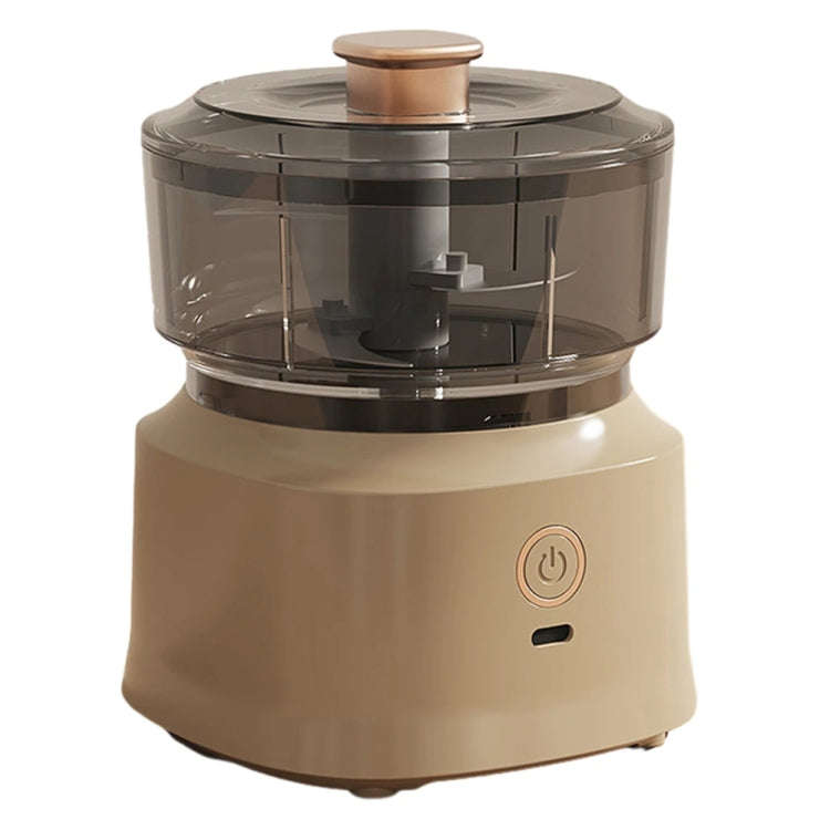JRQ-01 Home Wireless Electric Meat Grinder Kitchen Garlic Pounder, Size: Electroplated Double-cli...