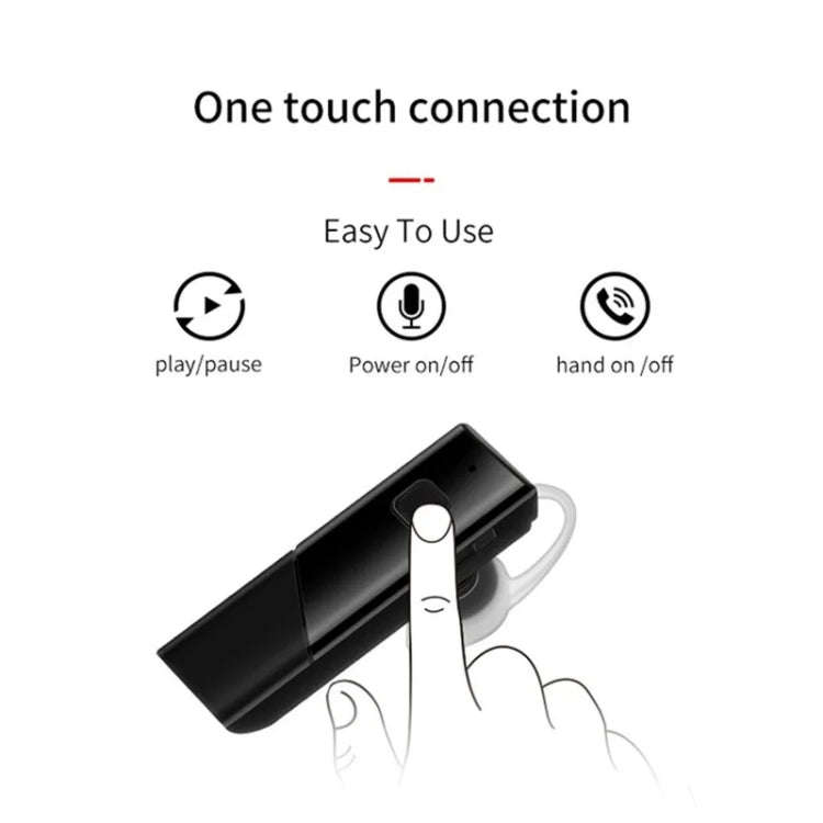 40 Languages Instant Real-Time Translation Smart Wireless BT5.0 Translation Earphone(White)