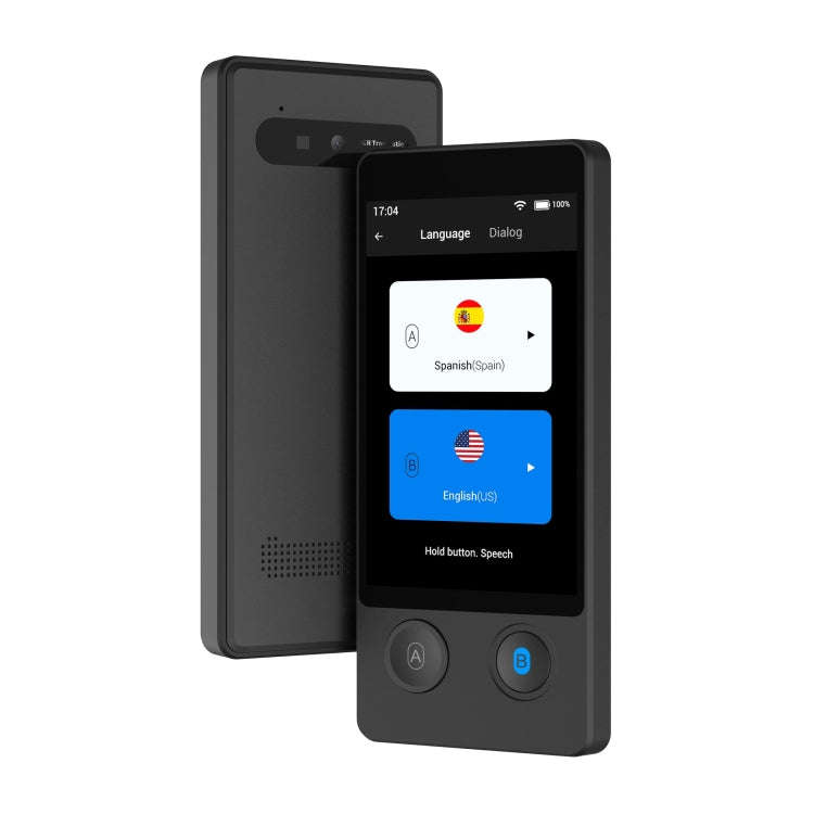 Hishell W12 144 Languages AI Voice Translator Smart Camera Translator Offline Dialogue Real-Time ...