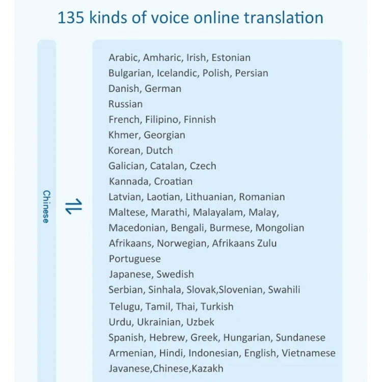 Hishell P40 Smart Translator 135 Languages Voice Intelligent Online Translation Machine Offline M...