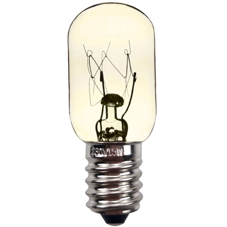220V 15W E14 Screw Light Refrigerator Light Bulb Microwave Oven Sewing Machine Machine Bulb(2700K)