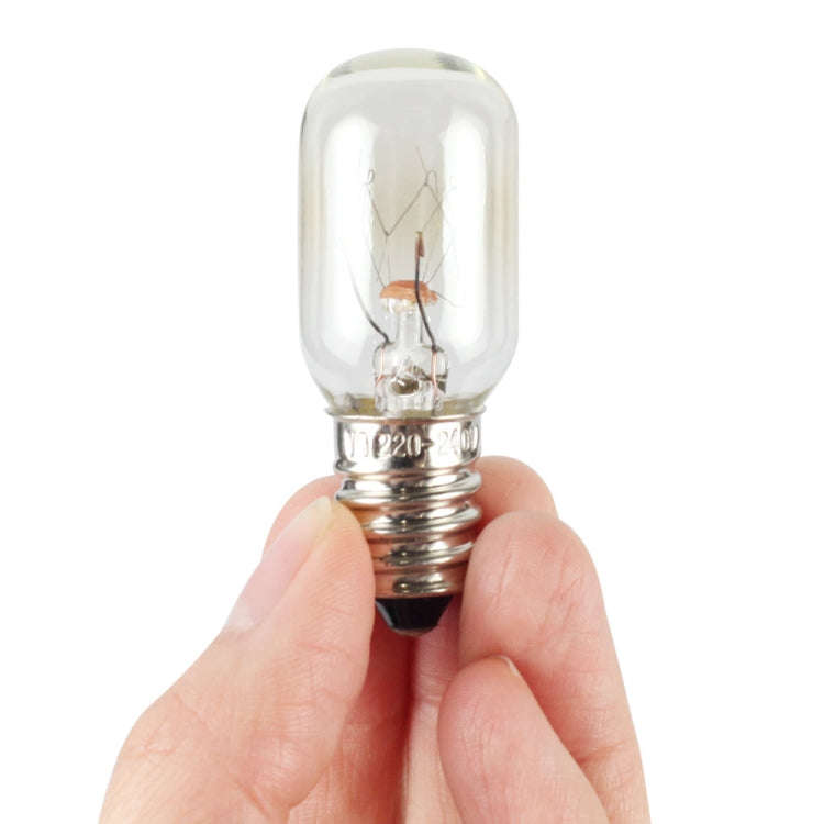 220V 15W E14 Screw Light Refrigerator Light Bulb Microwave Oven Sewing Machine Machine Bulb(2700K)