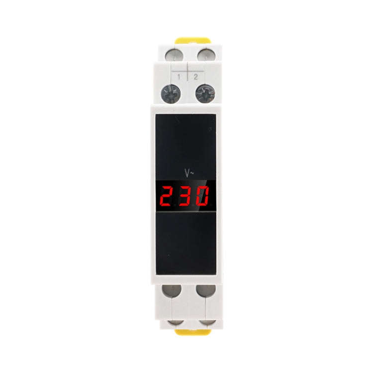SINOTIMER SDM011 Modular Din Rail Type AC Single-Phase Digital Voltmeter Electronic Instrumentation