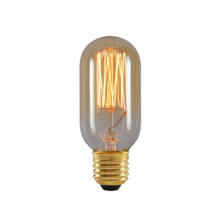 40W E27 Screw LED Dimmable Tungsten Bulb Pet Heating Lamp, Power Source: T45 Straight Wire