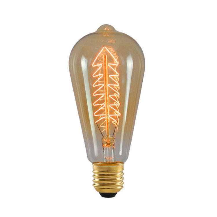 40W E27 Screw LED Dimmable Tungsten Bulb Pet Heating Lamp, Power Source: ST64 Christmas Tree