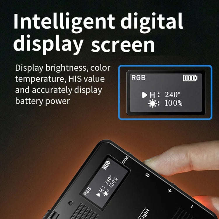 Desiontal M15 3 Color Temperature Rechargeable Pocket Light Mini Photography Light LED Outdoor Sh...