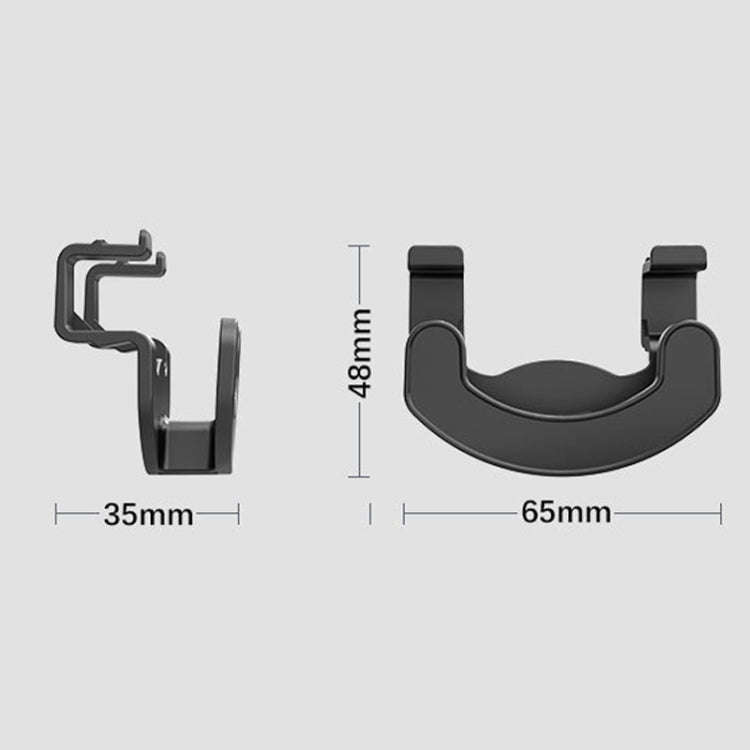 For Tesla Model Y Trunk Seat Button Hook(Black)