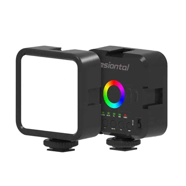 Desiontal W70 Full Color RGB Live Fill Light Portable Small Pocket Light Ambient Photo Handheld P...